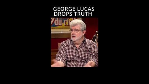 George Lucas Speaks to World Through Star Wars #shorts