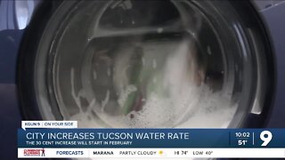 City Council votes to increase the Tucson Water rate