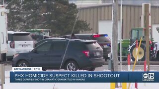 Two found dead in Phoenix, suspect killed during police shooting in Kansas