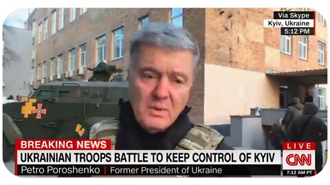 Petro Poroshenko condemns Putin's war on Ukraine (Feb. 26, 2022)
