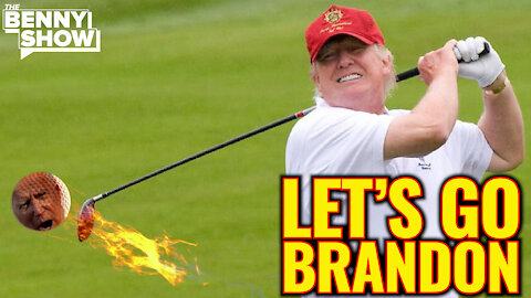 What Trump Says About "Let's Go Brandon" While Golfing Will Have You Laugh Hysterically into Weekend