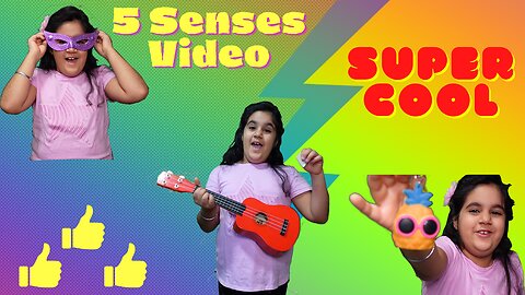 Banee Learns About 5 Human Senses in This SUPER COOL Educational Video!