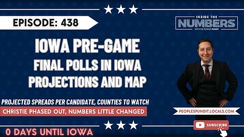 Pre-Game: Iowa Republican Presidential Caucuses | Inside The Numbers Ep. 438