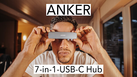 ANKER 7-1 USB-C hub | everything in one hub, with Power Delivery and 4K HDMI | MacBook Pro 16“ [4K]