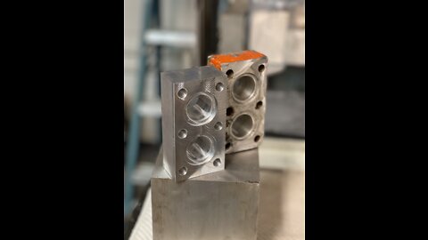 Replicating and CNC Milling a corroded valve block.