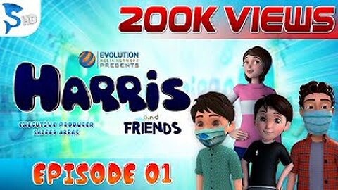 HARRIS & FRIENDS - EPISODE 01 | @KidsZonePakistan | URDU ANIMATION