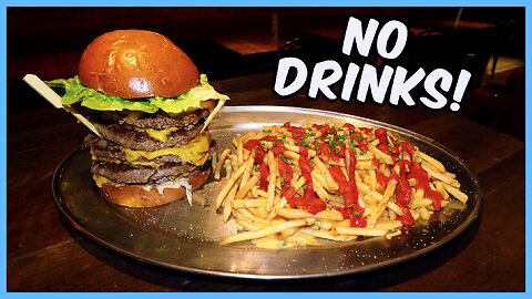 NO DRINKS ALLOWED | MISS KAY'S SPEED EATING CHEESEBURGER CHALLENGE!