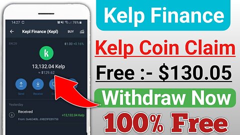 How To Withdrawal Kelp Token | latest airdrop | Kelp Wallet App | Free Kelp Token | Kelp Finance