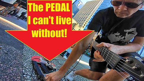 INCREDIBLE ONE HOUR GUITAR SOLO (shredding with the EHX pitch fork and memory man!)