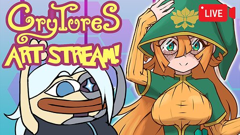 Art Stream | Drawing Comic Thumbnails! | Pokemon-Inspired TTRPG