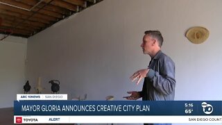 Mayor Gloria announces new Creative City plan to invest in the arts