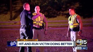 UPDATE: Hit-and-run victim recovering