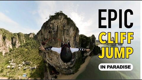 Base jump Tonsai, Thailand