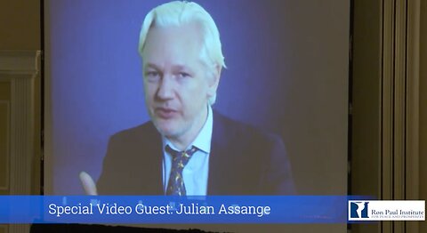 Flashback 2017: Julian Assange Speaks Out At Ron Paul Institute Conference