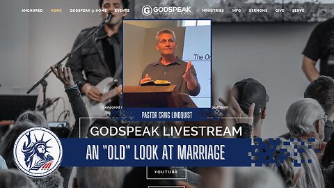 Pastor Craig Lindquist | An "OLD" Look At Marriage | Liberty Station Faith Friday