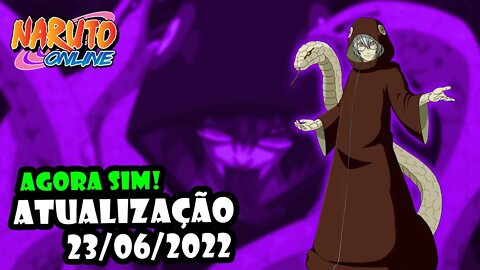 Naruto Online - Atualização 23/06/2022 - Despertar novo e mobilização? Será que vem?