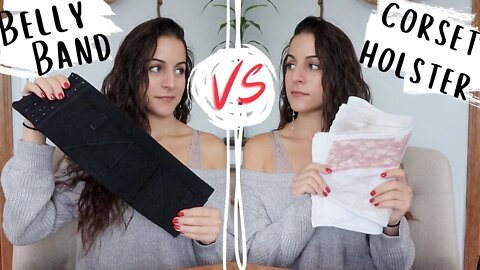 BELLY BAND VS CORSET HOLSTER | Which one is better and which should you buy??
