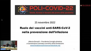 Alberto Donzelli: i vaccini non prevengono l'infezione e i vaccinati potrebbero infettare di più