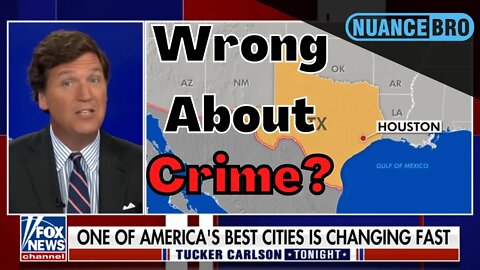 The Truth About Tucker Carlson's Claim On Crime In Houston