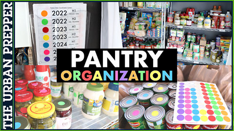 PANTRY ORGANIZATION | HOW TO COLOR COORDINATE YOUR PANTRY