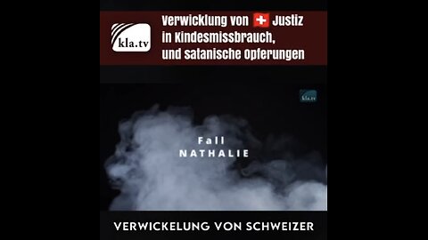 Nathalie: Missbrauchsopfer und Zeugin von Menschenhandel, Organhandel und Adrenochrom