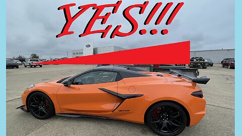 C8 Z06 Visits Ford Dealership