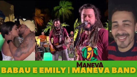 SHOW De REGGAE MANEVA BAND e BABAU E EMILY na Casa de Carlinhos Maia na Barra de São Miguel