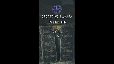 GOD'S LAW - Psalm 119 - 10 - Confidence in the law #shorts
