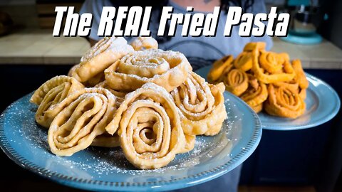 How to Make Fried Pasta | The REAL Italian Pasta Chips Recipe