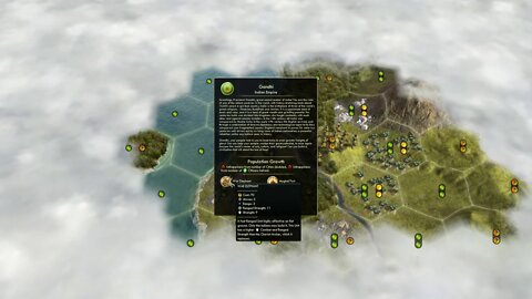 Civilization 5 Brave New World: Gandhi - Indian Empire - 1440p No Commentary