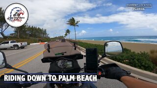 Riding Down To Palm Beach