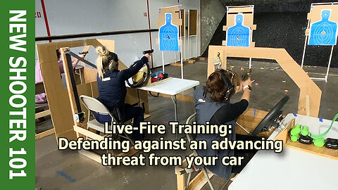 Live-Fire Training: Defending against an advancing threat from your car