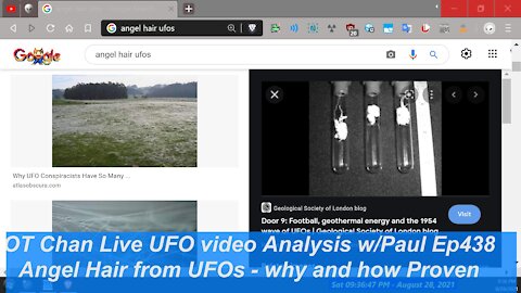 UAPs dropping Angel Hair how and why - UFO and Space Topics - OT Chan Live-438