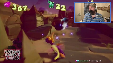 🔴 Spyro Reignited Trilogy #2 - Everyone's Hallucinating! - Nathan Sample Games