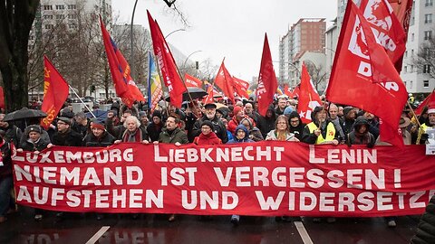 Berliners pay tribute to Rosa Luxemburg and Karl Liebknecht - 15.01.2023