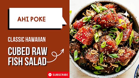 Ahi Poke - Classic Hawaiian | Easy Recipes | Salads