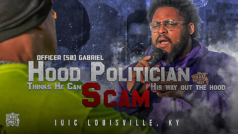 HOOD POLITICIAN thinks he can SCAM his way out the HOOD!