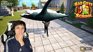 PRANKING MY TEACHERS WITH A SHARK! [BAD GUYS AT SCHOOL]