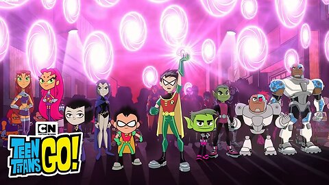 Every Teen Titans Multiverse | Teen Titans Go! vs Teen Titans Movie | Cartoon Network