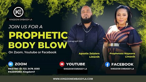 Prophetic Body Blow // Kingdom Embassy LA //