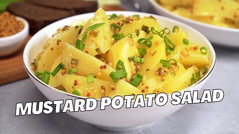 Delicious MUSTARD POTATO SALAD | Super Easy & Perfect SIDE DISH IN 25 MIN! Recipe by Always Yummy!