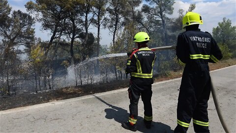 Izbio požar u Dubravi kraj Šibenika