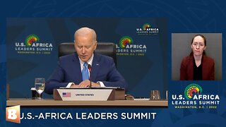 LIVE: President Biden Speaking at U.S.-Africa Leaders Summit...