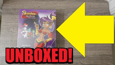 Unboxing the Ultimate Edition of Shantae Risky's Revenge for the PS5