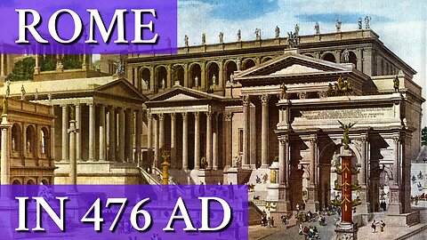 Walking through Rome in 476 AD. What would you have seen?