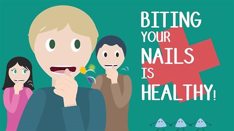 How biting your nails is making you healthier!