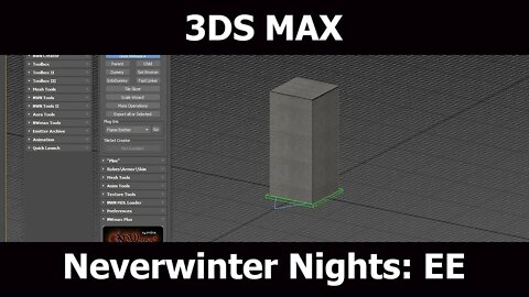 3DS Max to Neverwinter Nights: Enhanced Edition