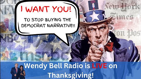 Wendy Bell Radio is LIVE on Thanksgiving!