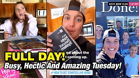 Ketones, CrossFit And A Lot More! It's Been An Amazing Tuesday! | KETO Mom Vlog
