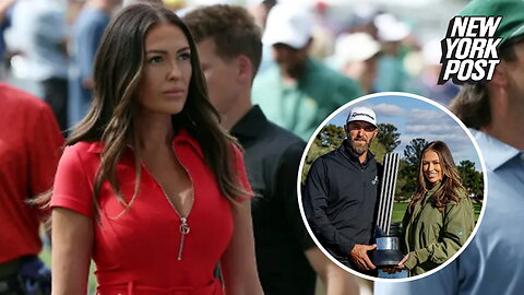 Paulina Gretzky stuns in vibrant red dress at 2024 Masters